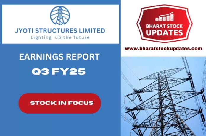 Jyoti Structures Q3 Results net profit surges 10X to Rs 11 crore, stock hits 10% upper circuit